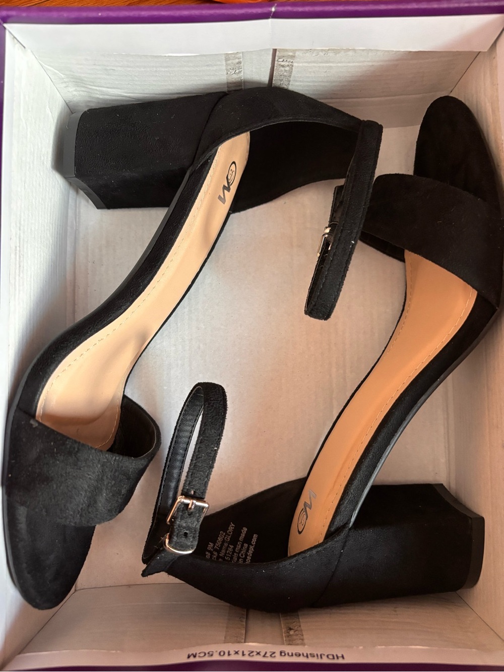 Classic Black Ankle-Strap Heel - Women